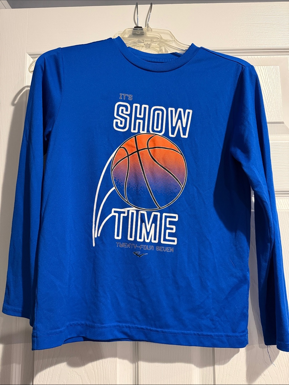 Everlast Royal Blue Long-Sleeve 'Show Time' Basketball Tee
